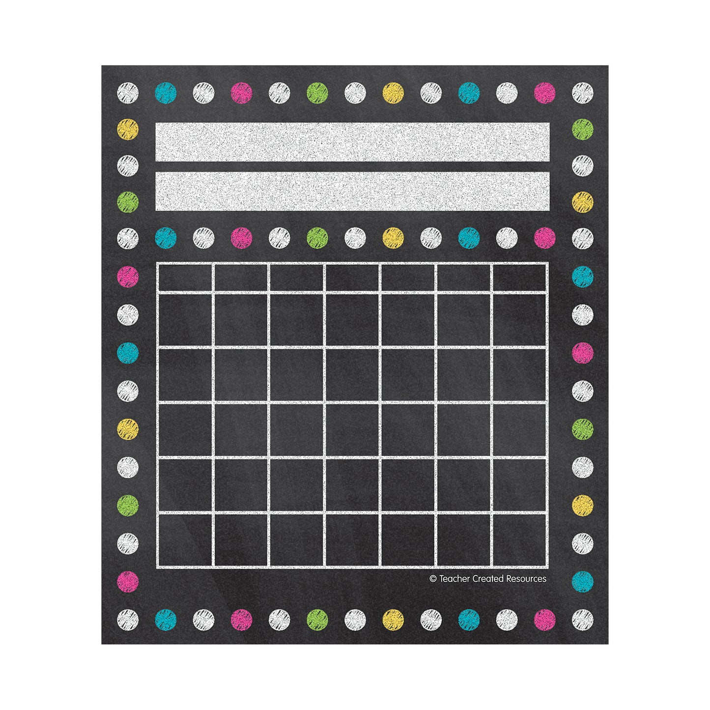 Chalkboard Brights Mini Incentive Charts, 36 Per Pack, 6 Packs