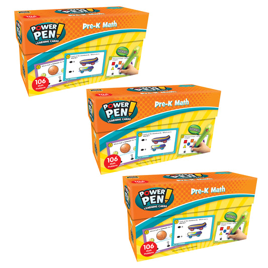 (3 PK) POWER PEN LEARNING CARDS