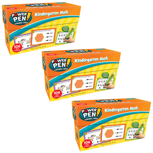 (3 PK) POWER PEN LEARNING CARDS