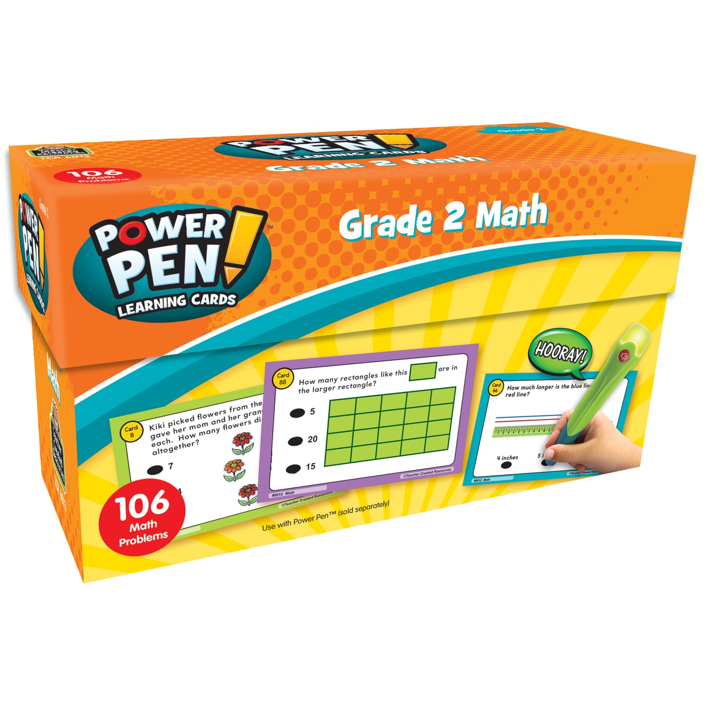 Power Pen® Learning Cards: Math Grade 2