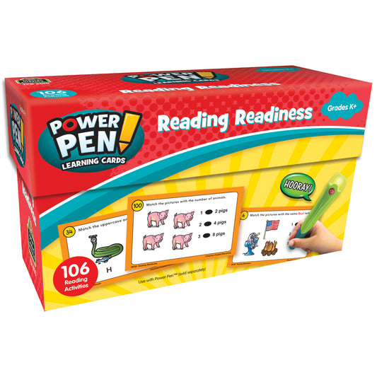 (2 EA) POWER PEN LEARNING CARDS READING READINESS