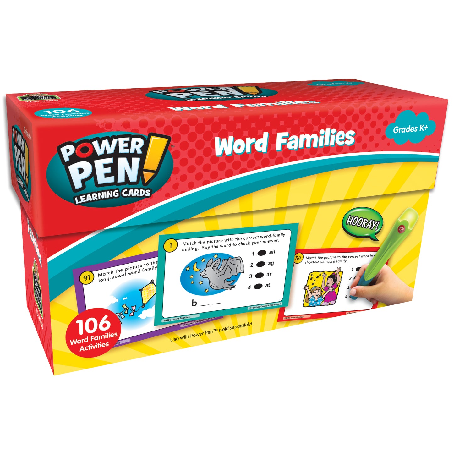 Power Pen™ Learning Cards: Word Families