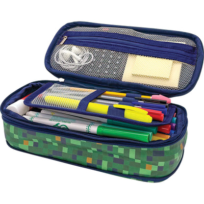 Pixels Pencil Case, Pack of 3