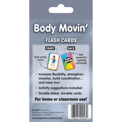 Body Movin' Flash Cards