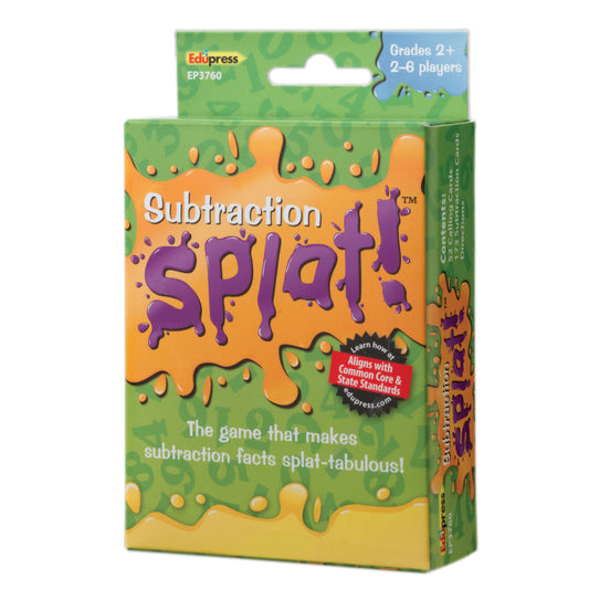 Subtraction Splat!™ Card Game