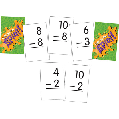 Subtraction Splat!™ Card Game