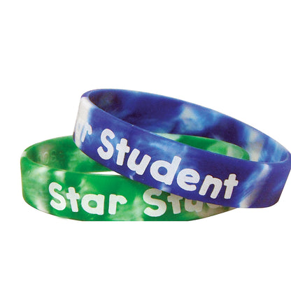 Fancy Star Student Wristband Pack, 10 Per Pack, 6 Packs