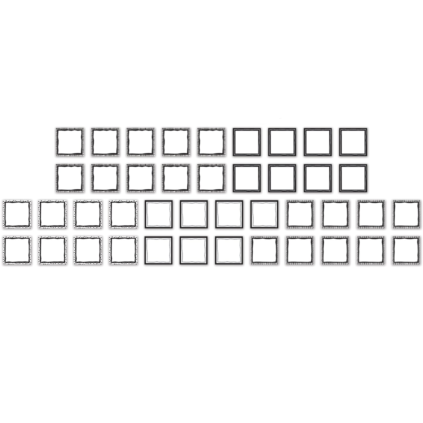 Black And White Floral Be Kind Bbs