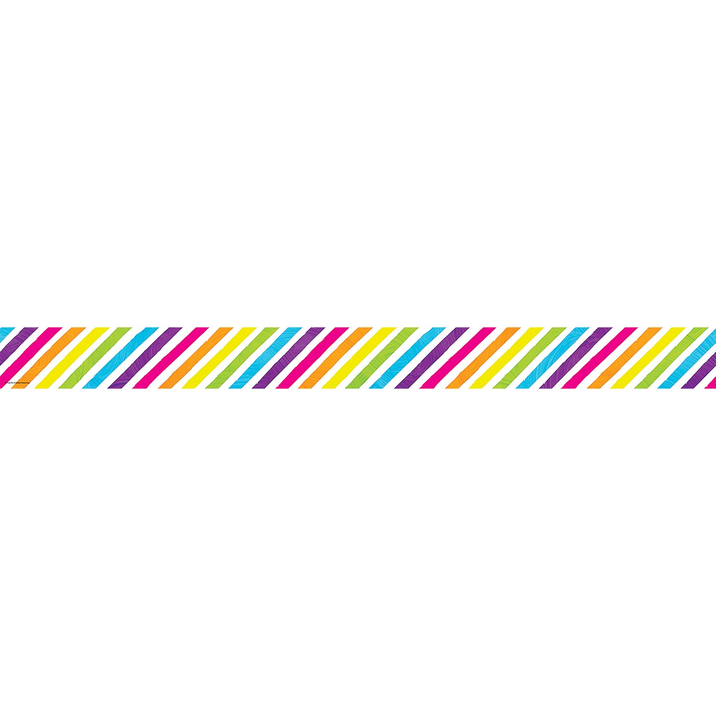 Brights 4Ever Stripes Straight Border Trim, 35 Feet Per Pack, 6 Packs