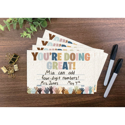 Everyone is Welcome You're Doing Great! Awards, Pack of 30