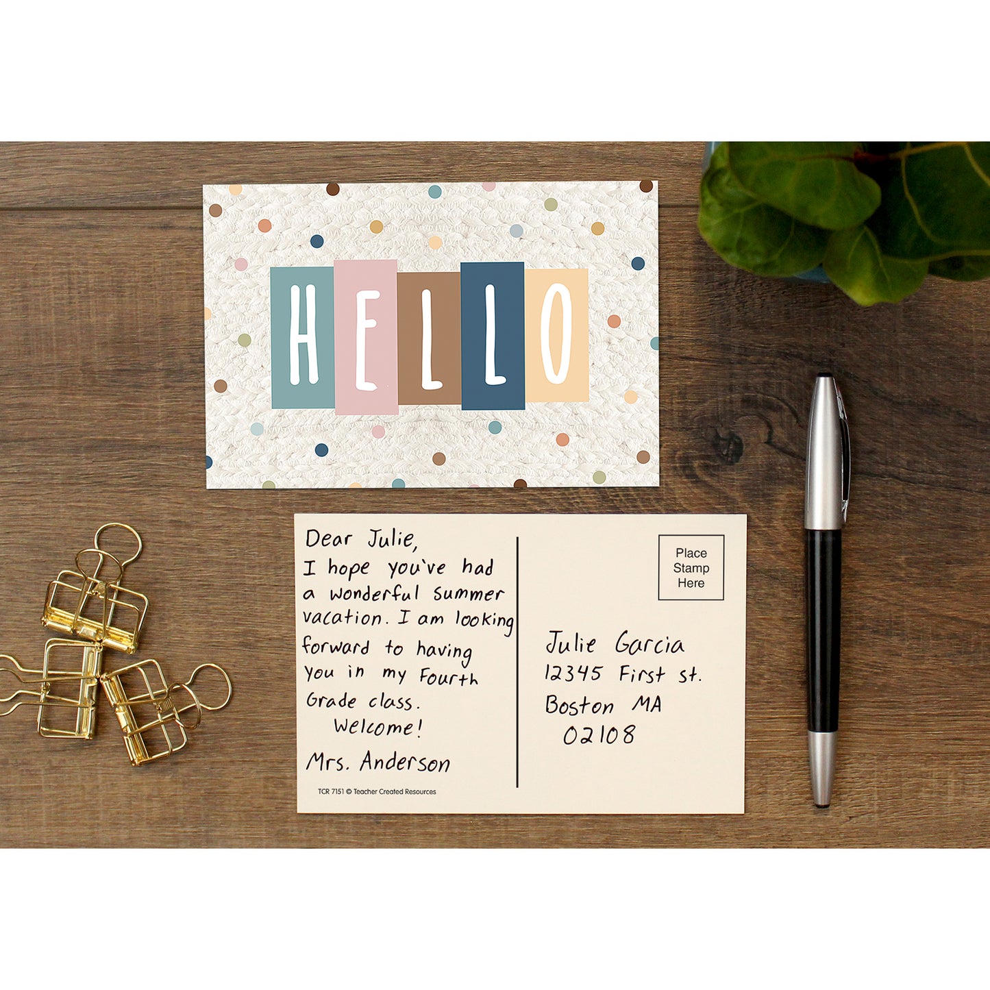 Everyone is Welcome Hello Postcards, Pack of 30