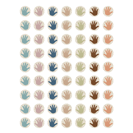 Everyone is Welcome Helping Hands Mini Stickers, Pack of 378