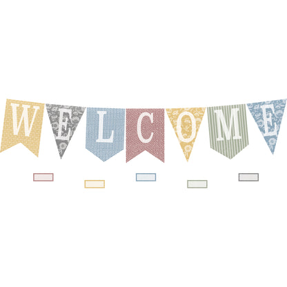 Class Cottage Pennants Welcome Bbs