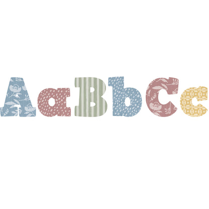 Class Cottage 4in Bold Block Letter Combo Pack