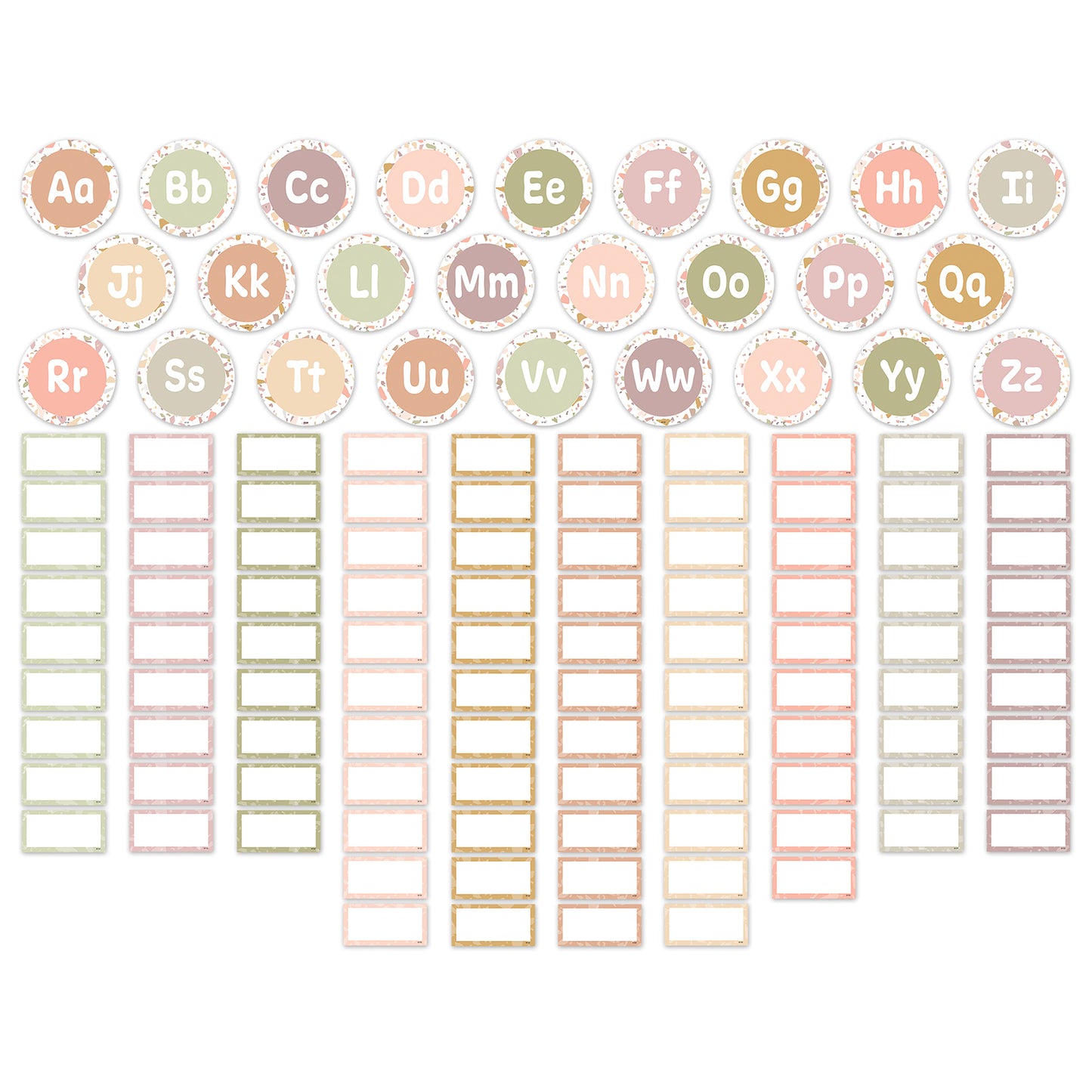 Terrazzo Tones Word Wall Bbs