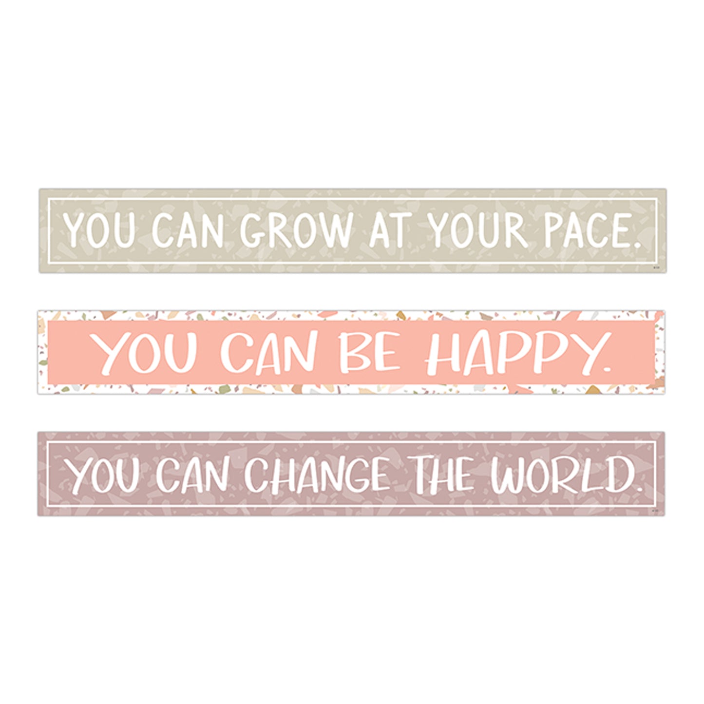 Believe You Can Mini Bbs Terrazzo Tones