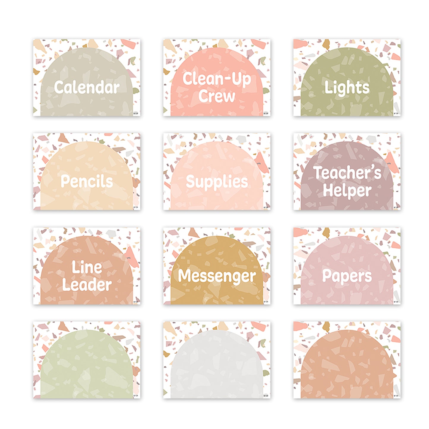 Terrazzo Tones Class Jobs Mini Bbs