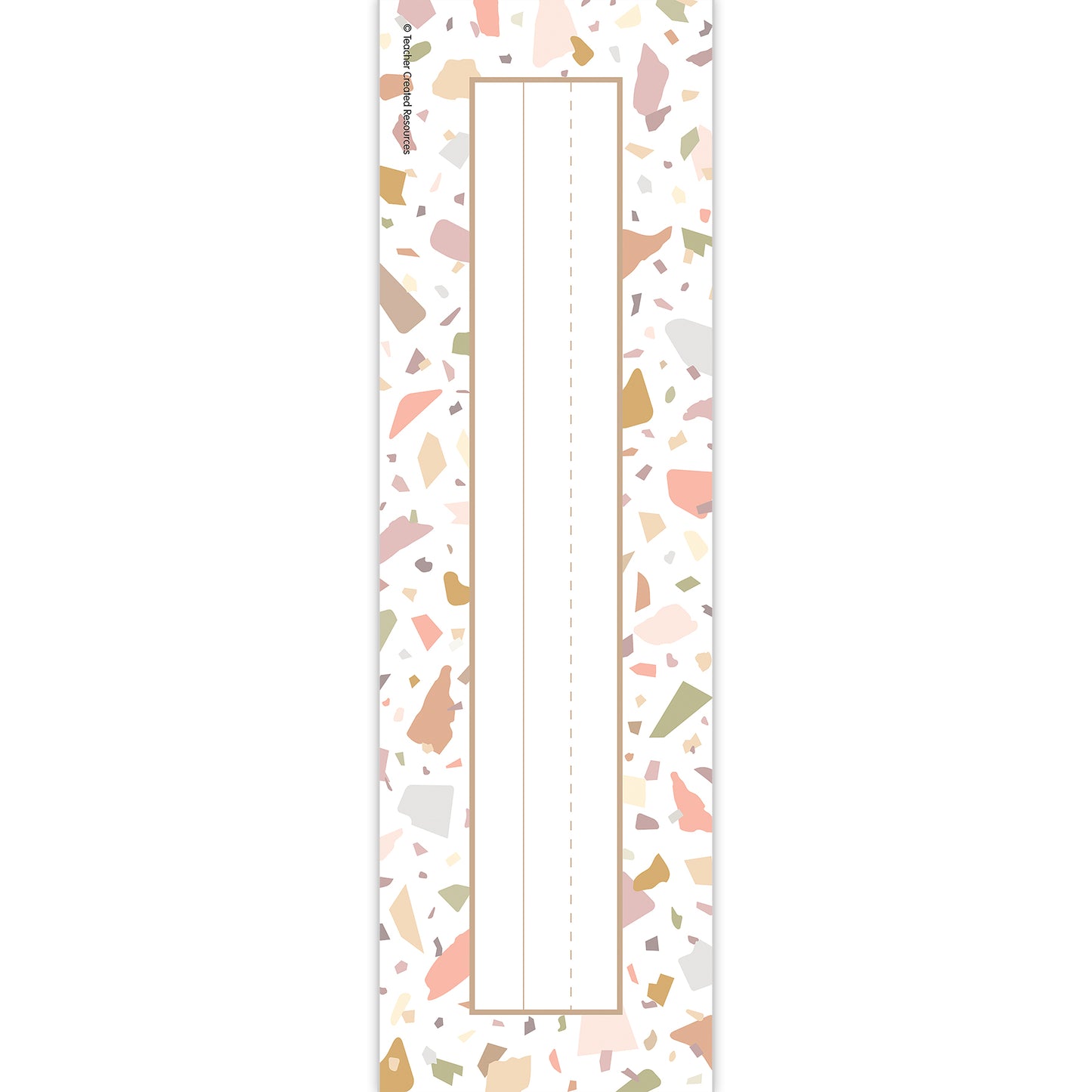 Terrazzo Tones Flat Name Plates