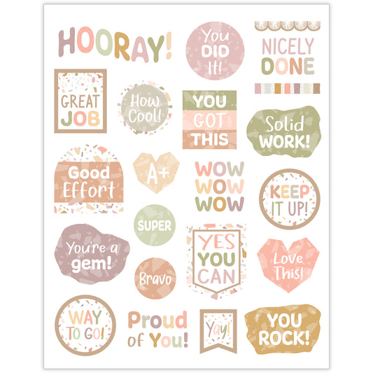 Terrazzo Tones Stickers