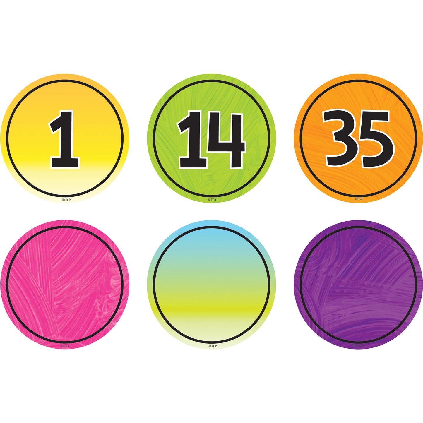Brights 4Ever Numbers Magnetic Accents, 42 Per Pack, 3 Packs
