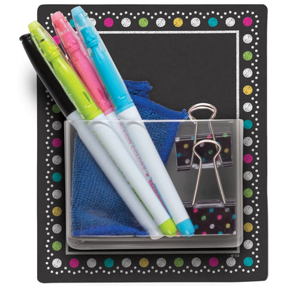 Clingy Thingies® Storage Pockets, Chalkboard Brights