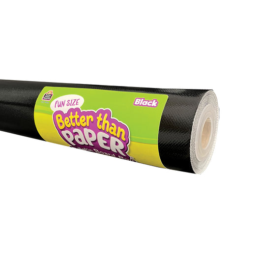 Fun Size Better Than Paper® Bulletin Board Roll, 18" x 12', Black