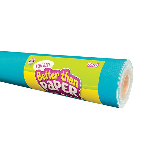 Fun Size Better Than Paper® Bulletin Board Roll, 18" x 12', Teal