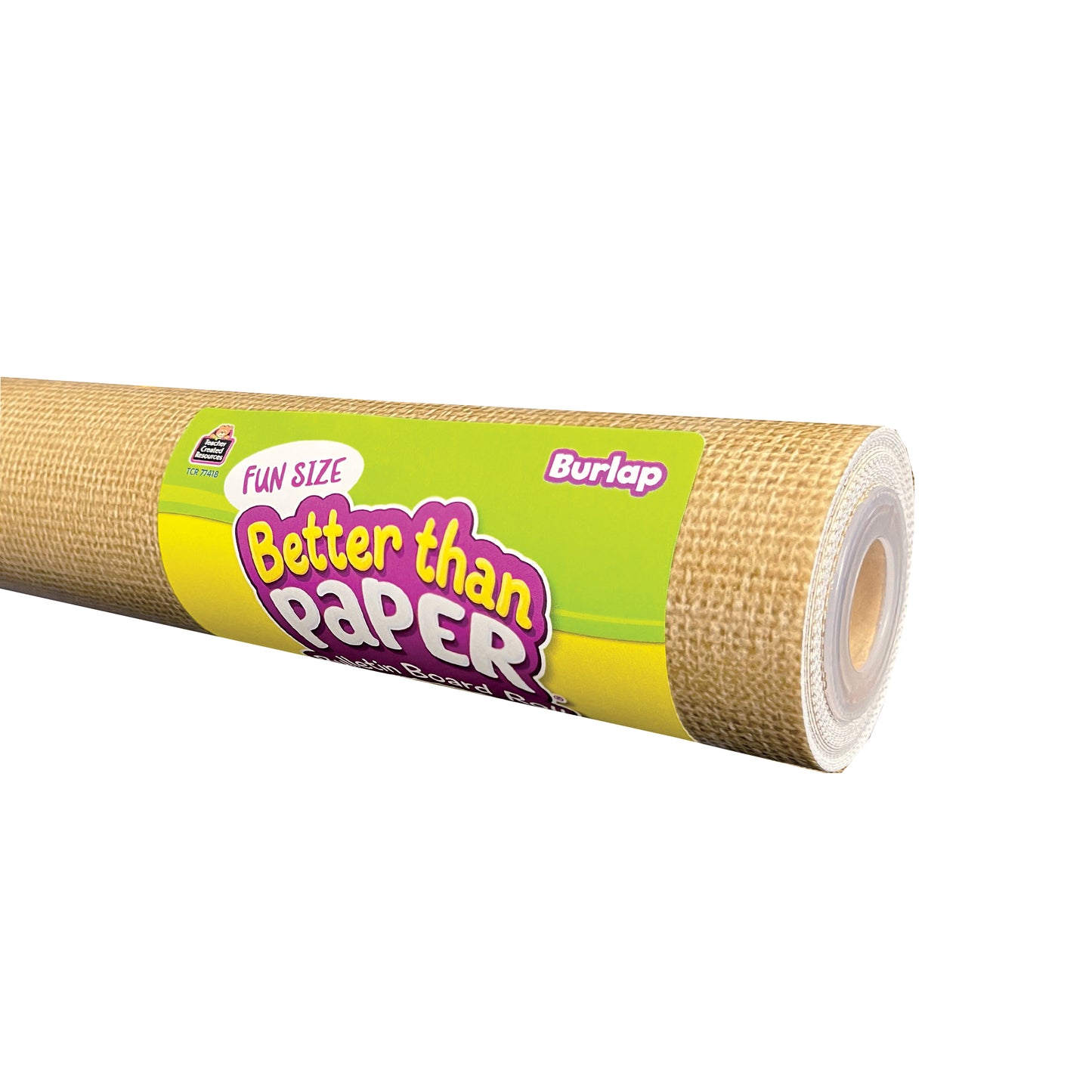 Fun Size Better Than Paper® Bulletin Board Roll, 18" x 12', Burlap