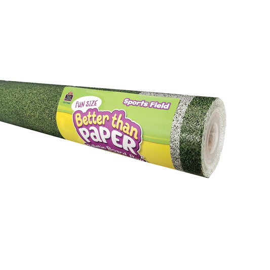 Fun Size Better Than Paper® Bulletin Board Roll, 18" x 12', Sports Field