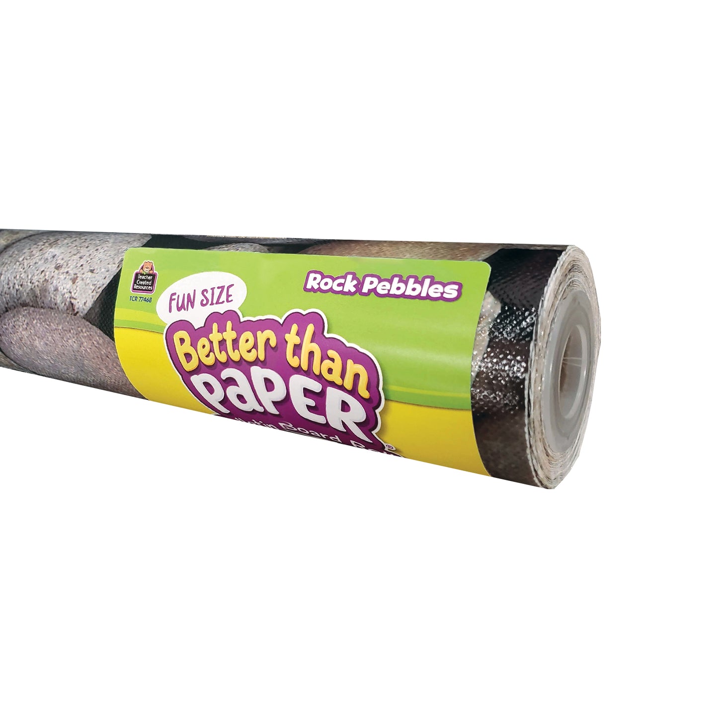 Fun Size Better Than Paper® Bulletin Board Roll, 18" x 12', Rock Pebbles