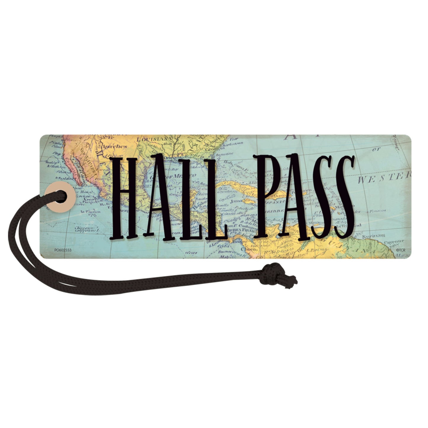 Travel the Map Magnetic Hall Pass