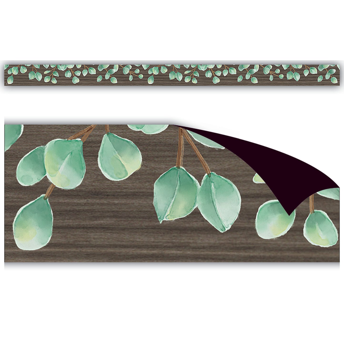 Eucalyptus Magnetic Border, 24 Feet Per Pack, 3 Packs