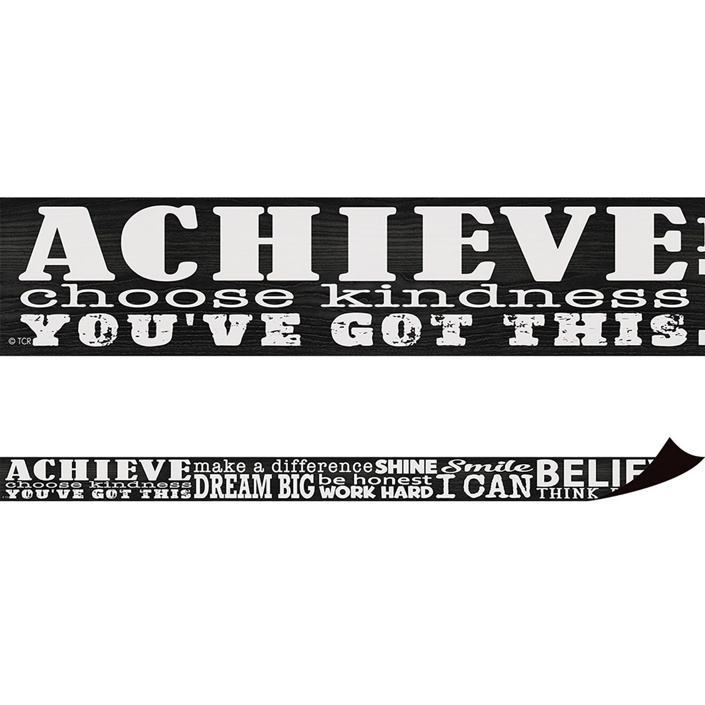 Modern Farmhouse Positive Sayings Magnetic Border, 24 Feet