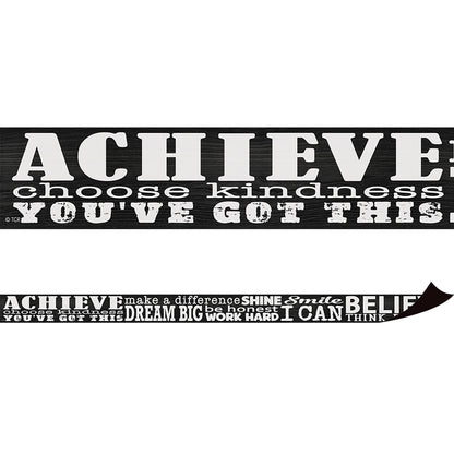 Modern Farmhouse Positive Sayings Magnetic Border, 24 Feet