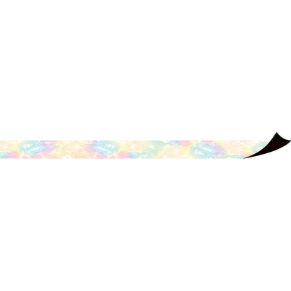 Pastel Pop Tie-Dye Magnetic Border, 24 Feet Per Pack, 3 Packs