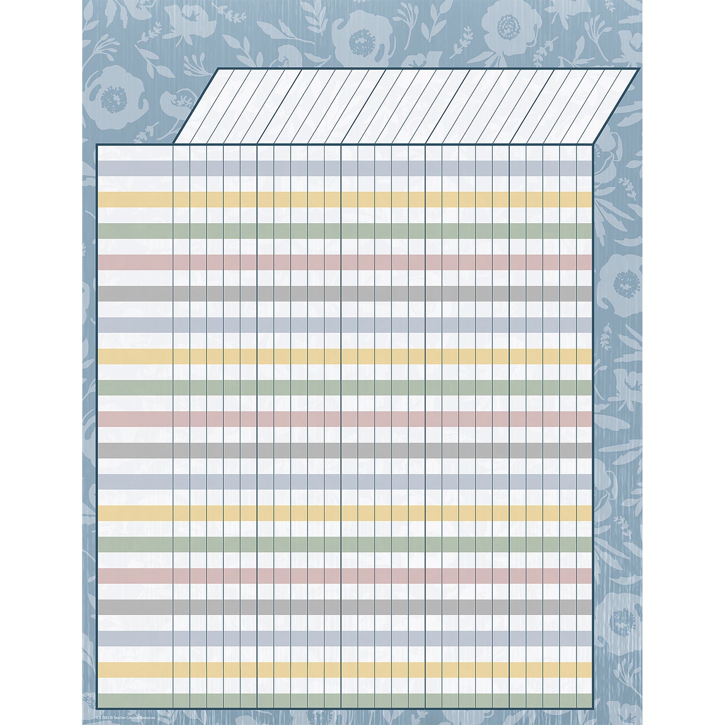 Classroom Cottage Incentive Chart, 17" x 22", Pack of 6