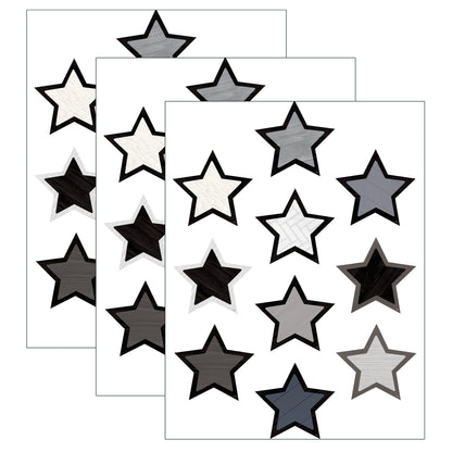 Modern Farmhouse Stars Accents, 30 Per Pack, 3 Packs