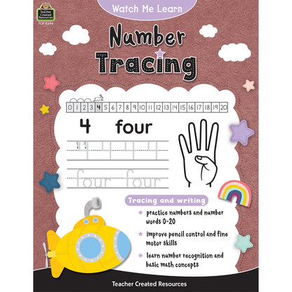 Number Tracing Watch Me Learn