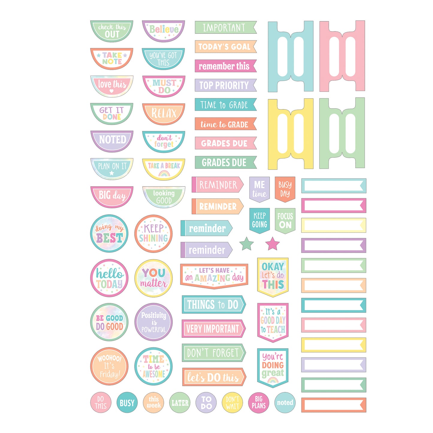 Pastel Pop Lesson Planner