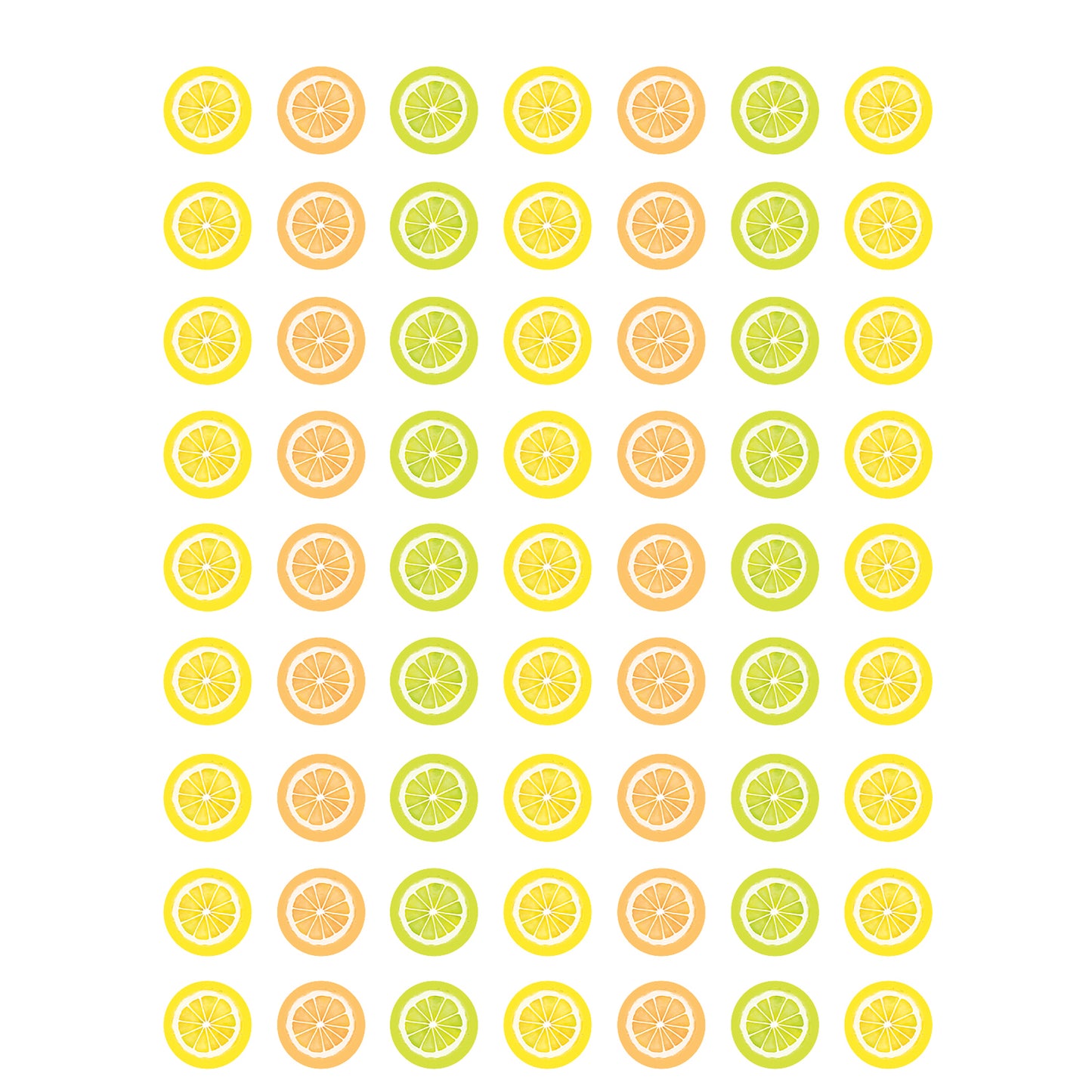 Lemon Zest Mini Stickers, Pack of 378