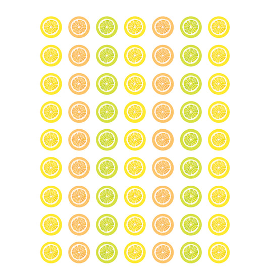 Lemon Zest Mini Stickers, Pack of 378