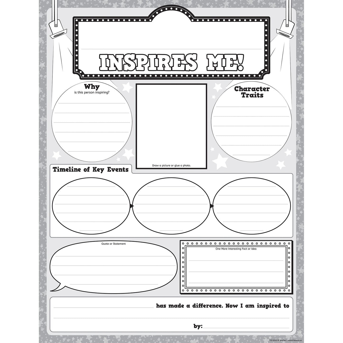 Who Inspires Me? Poster Pack, Pack of 32