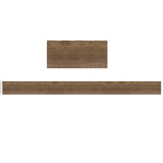 Home Sweet Classroom Wood Design Straight Border Trim, 35 Feet