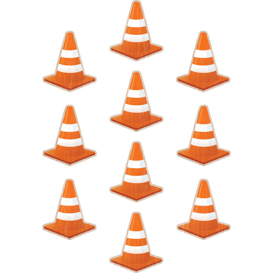 Under Construction Cones Accents