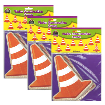 (3 PK) UNDER CONSTRUCTION CONES