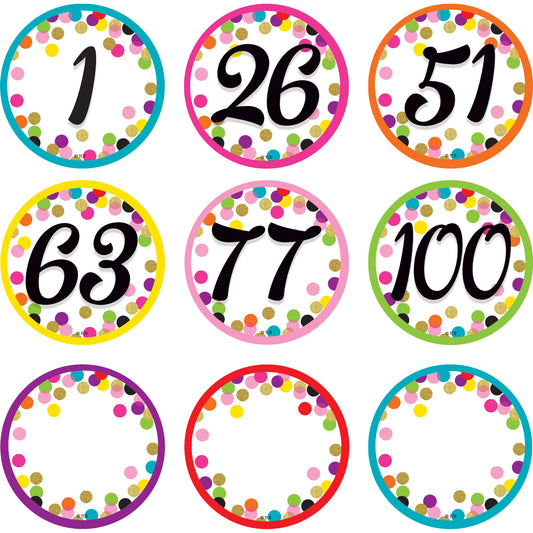 Colorful Vibes Number Cards