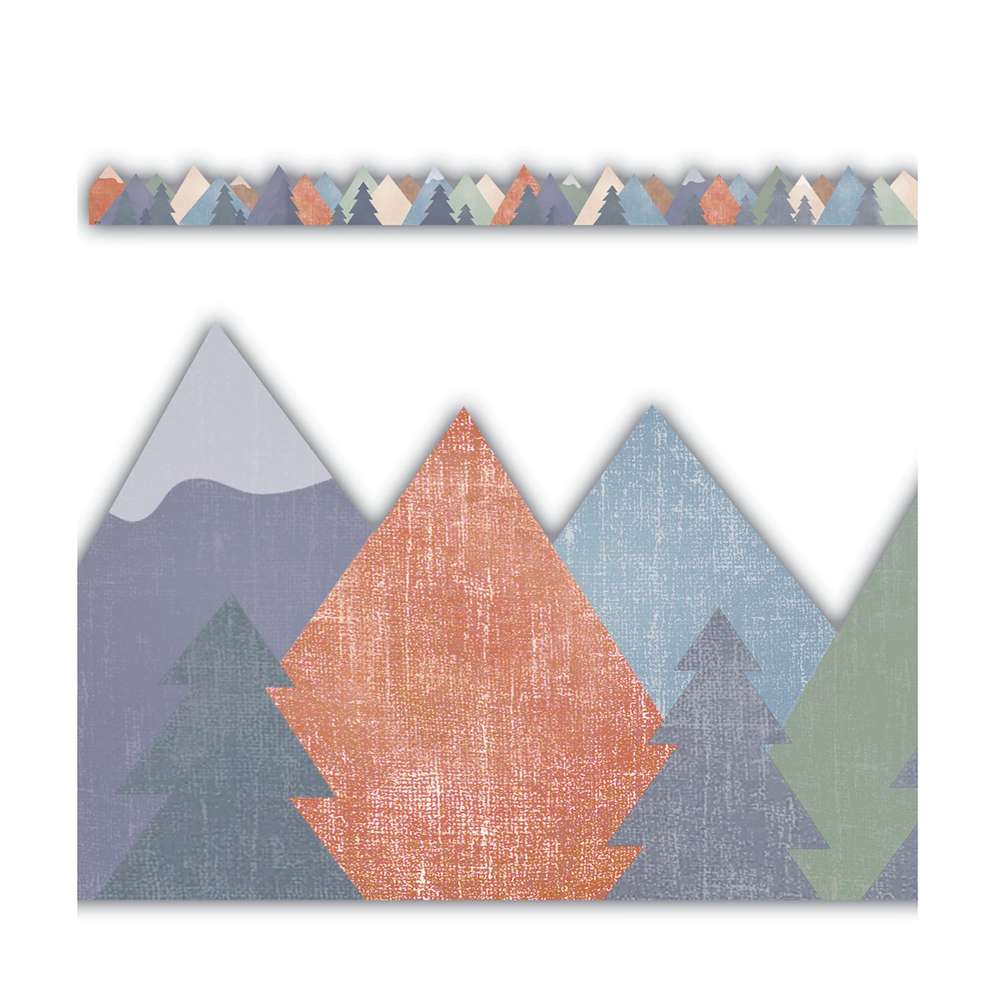 Moving Mountains Die-Cut Border Trim, 35 Feet Per Pack, 6 Packs