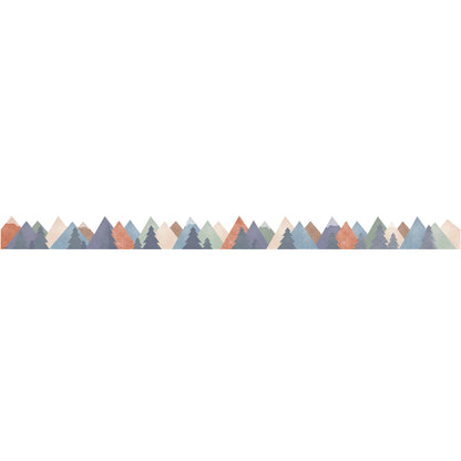 Moving Mountains Die-Cut Border Trim, 35 Feet Per Pack, 6 Packs