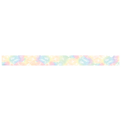 Pastel Pop Tie-Dye Straight Rolled Border Trim, 50 Feet, 3 Rolls