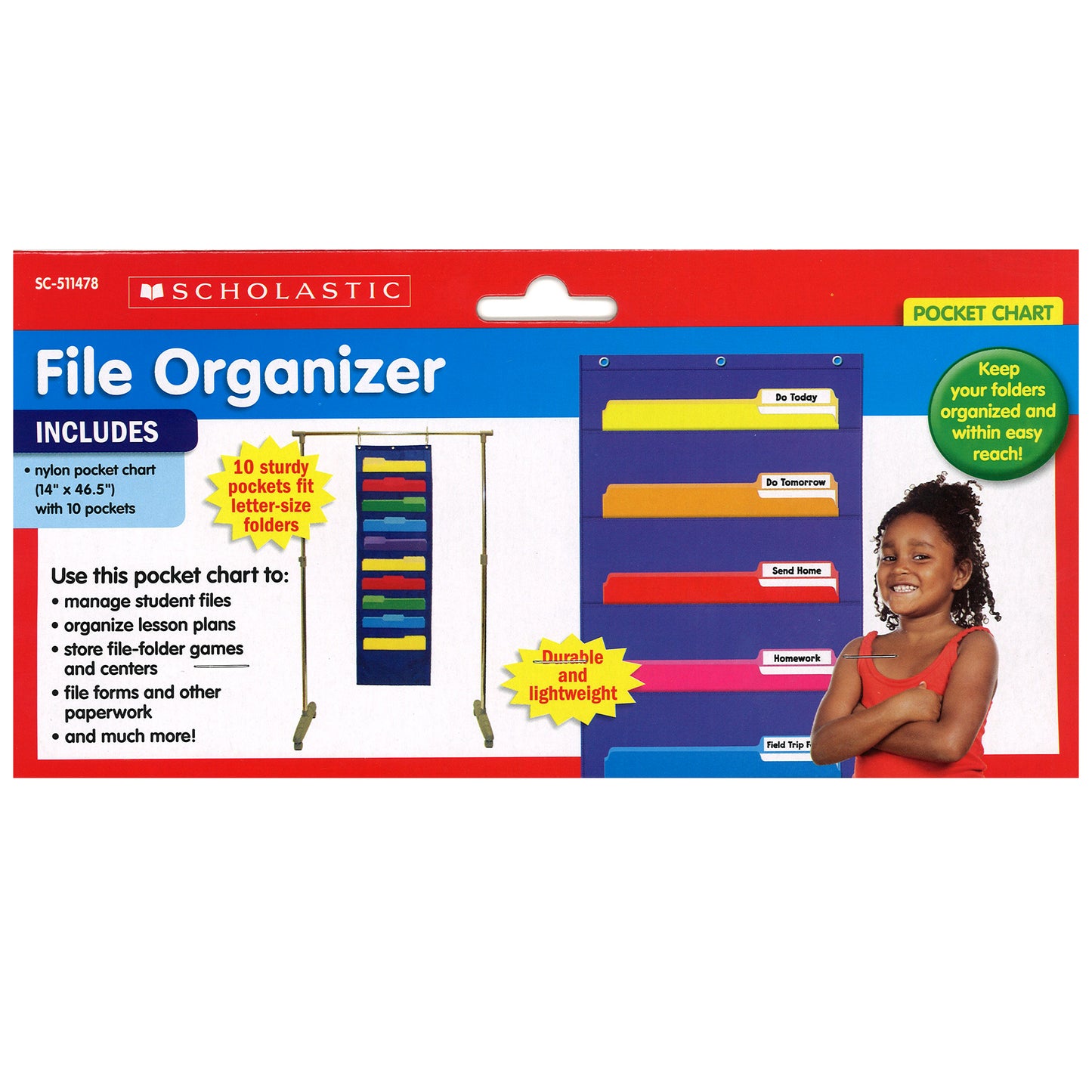 File Organizer Pocket Chart